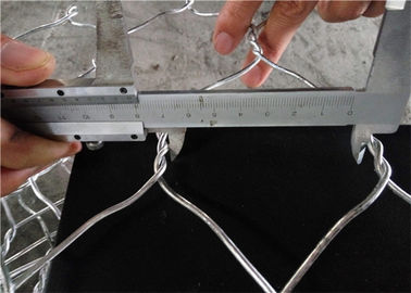 Heiße eingetauchte galvanisierte sechseckiges Gabions-Kasten-Zink-überzogene Oberflächenbehandlung