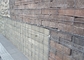 PVC-Beschichtung galvanisierte geschweißte Mesh Gabions For Garden Decorations-Wand