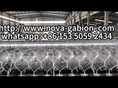 Hexagonal gewebtes Netz Flusskontrolle Gabionenkorb für Küstenschutz