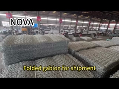 Nova Gabion Wire Mesh Fabrik Steinboxen Sechseckverzinkte Zinkbeschichtung