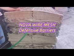 NOVA WIRE MESH-Modulstahl-Verteidigungsmauer - Schnellmontage für Grenzschutzstellen