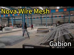 Hochwertiges Gabiongeschirm zum Schutz der Pisten der Autobahnen und zur ökologischen Wiederherstellung aus kohlenstoffarmen Stoffen