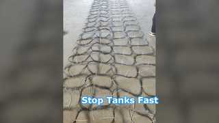Stop Tanks Fast Heavy Duty Absperrnetz