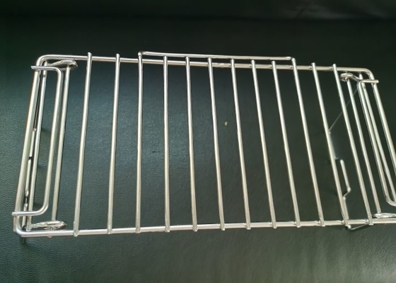 Wiederverwendbare nicht Stock-Hühnergrill-Mesh Silver Easy Clean For-Ausgangsgrill-Partei