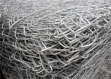 Pvc-Beschichtungstärke 0,5 mm Gabion-Korbnetz galvanisiert zur Steigerung der Steigung