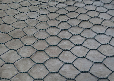 Sicherheit PVC beschichtete sechseckigen Maschendraht, galvanisierte Gabions-Kasten-lange Lebensdauer