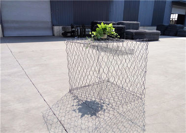 Dauerhafte gesponnene sechseckige Gabions-Kasten-Dreiergruppen-Torsion, die einfaches zusammengebaut spinnt