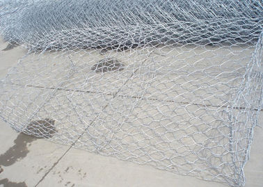 Galfan beschichtete Metall-Gabions-Körbe, gesponnene Gabions-Korb-einfache Installation