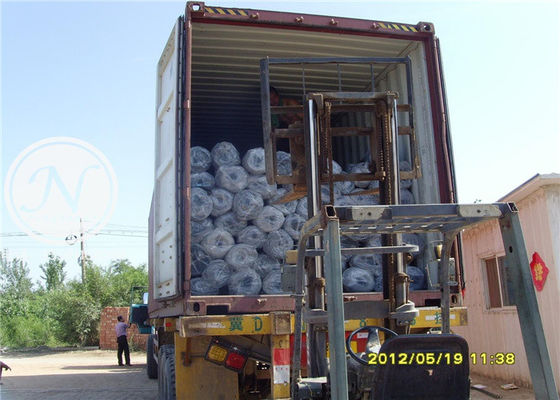 Galvano galvanisierte doppelten Verpackungs-Rasiermesser-Draht der Torsions-50kg flachen
