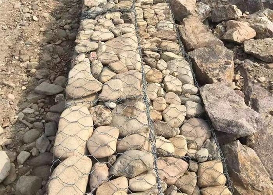 6*8, Stein gefüllter 8*10,10*12 Metalldraht Gabion sperren für Boden-oder Riverbank-Abnutzungs-Schutz ein