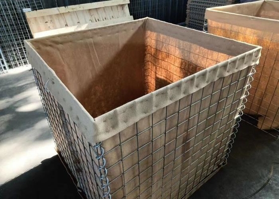 itärische Barriere mit Zinkbeschichteter Oberfläche und Spiraldrahtverbindung