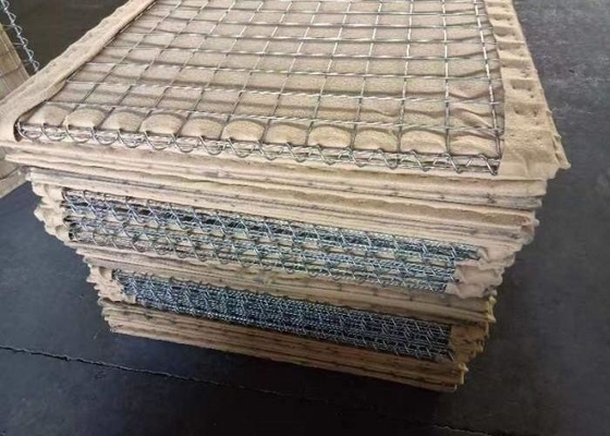 itärische Barriere mit Zinkbeschichteter Oberfläche und Spiraldrahtverbindung