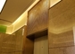 Goldene dekorativer Draht Mesh For Elevators Hall Lobby SS 304