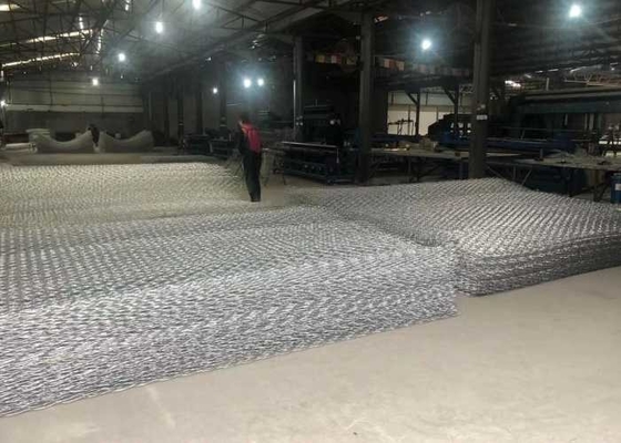 PVC beschichtete Eco freundlichen  Gabion Mattress Slope Protection