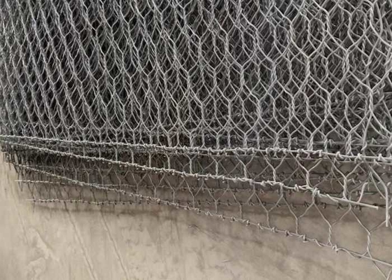 Loch der Verzinkungs-220-240g/M2  Gabion Mattress 60*80mm