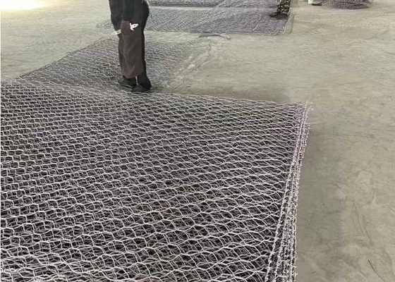 Loch der Verzinkungs-220-240g/M2  Gabion Mattress 60*80mm