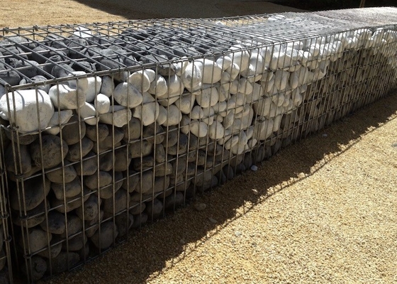 2.0mm langlebige geschweißte Gabions-Körbe mit langer Lebensdauer im Dekorationsbereich