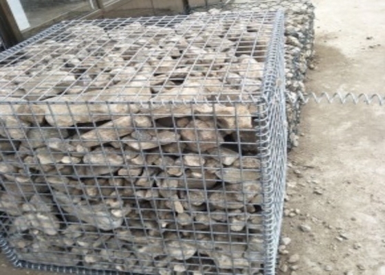 Galvanisierten freundliche Stützmauer Eco Gabions-Körbe Stahldraht-geschweißte Platten