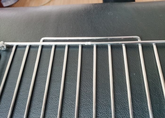 Wiederverwendbare nicht Stock-Hühnergrill-Mesh Silver Easy Clean For-Ausgangsgrill-Partei