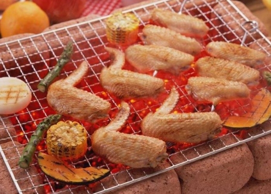 Edelstahl-Grill-Grill Mesh Rectangular des Leichtgewichtler-304