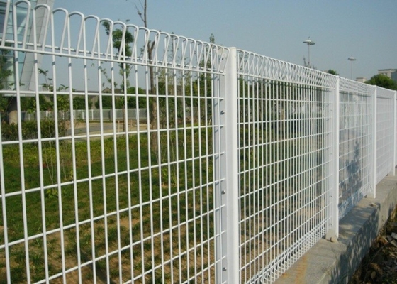 Grünes PVC beschichtete das doppelte Schleifen-Rollenspitzen-Fechten modern