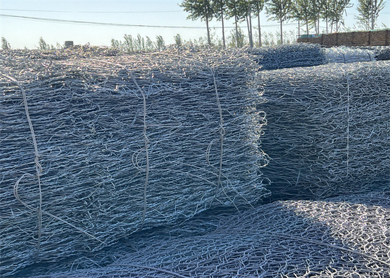 50mm X 50mm Gabion-Drahtnetz Steuerung und Führung von Wasser oder Überschwemmung