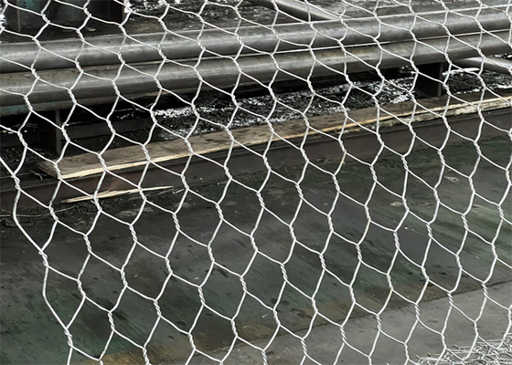 1x1x1m Gabion-Drahtnetz PVC-Beschichtung Dicke 0,2-1 mm