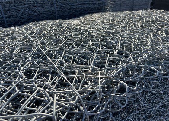 1x1x1m Gabion-Drahtnetz PVC-Beschichtung Dicke 0,2-1 mm