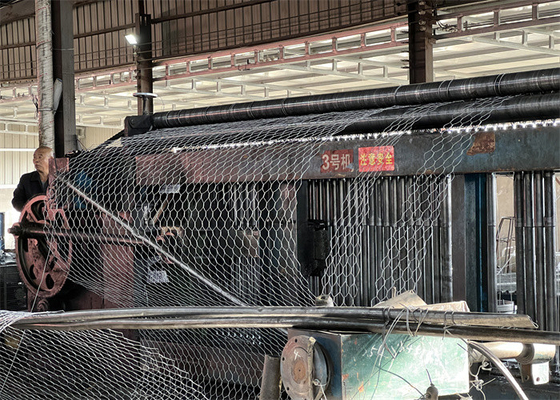 Überschwemmungsbekämpfung 3,2 mm Gabion Mesh Cage Für Stein Sack Gabion Boxen Flussfüllung Gabion Beutel
