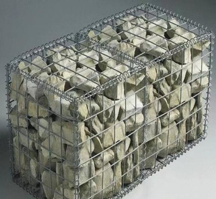 Wirtschaftliche hexagonale geschweißte Netze Gabion-Körbe für Stützwände geschweißte Netze Käfig
