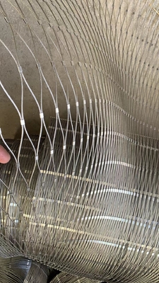 flexibles Kabel Mesh Netting For Stair Railing des Edelstahl-7x19