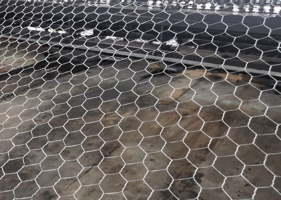 Überschwemmungsbekämpfung 3,2 mm Gabion Mesh Cage Für Stein Sack Gabion Boxen Flussfüllung Gabion Beutel
