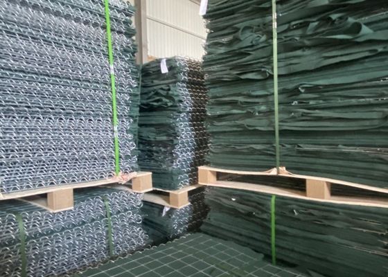 5.0mm Mesh Wire Panel itärische Barriere mit Geotextilgewebe Gewicht 300g/m2