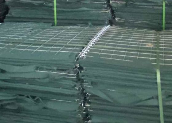 Schwere itärische Sandbarrieren mit 4,0 mm Galfan-beschichteten Finaleinschlusspins