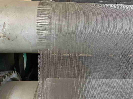Metallische Quadrat-Dekorationsdrahtnetze aus Edelstahl Gewebe Drahtnetz-Bildstoff