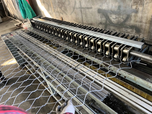 2x1x1m Galfan-Gabion-Korb-Haltungswand 3,4 mm