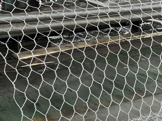 2x1x1m Galfan-Gabion-Korb-Haltungswand 3,4 mm