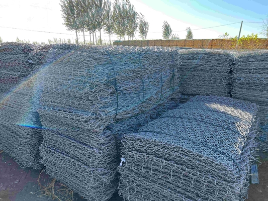 2*1*0,5m 2*1*1m 3*1*1m Galfan-Gabion-Körbe Gewebe