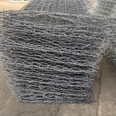 Verzinkte Stahl-Gabionen Körbe 1m x 1m x 1m für Küstenschutz