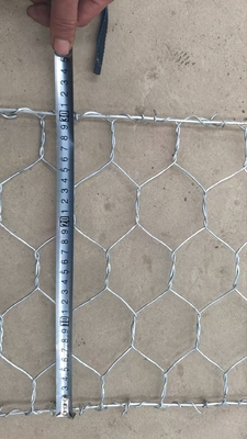 Galvanisiertes hexagonales Gabion-Gitter zur Steigerung der Steigung