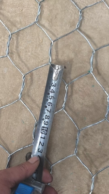 Galvanisiertes hexagonales Gabion-Gitter zur Steigerung der Steigung