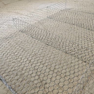 PVC-beschichtetes hexagonales Gabion-Drahtnetz zur Erosionsbekämpfung 10x12cm