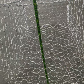 Galvanisiertes, mit PVC beschichtetes, hexagonales Gabion-Drahtnetz zur Steigerung der Steigung