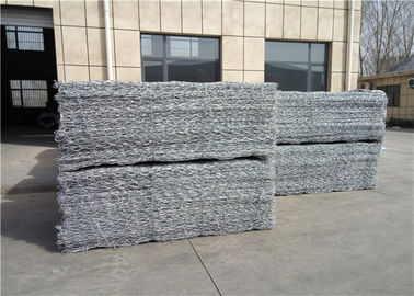 PVC-Beschichtung Galvanisierte Gabionboxen zur Stabilisierung und zum Schutz