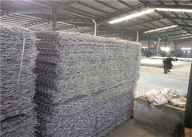 Verzinkte Stahldraht-Zink-beschichtete Gabion-Körbe für dauerhafte Baulösungen