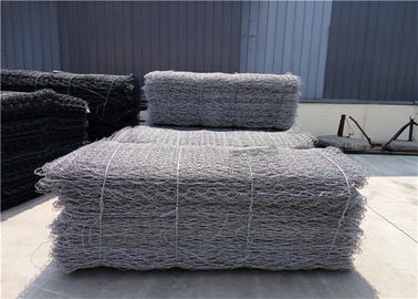 2x1x0,5m Galvanisierter Stahl Hexagonal Draht Gabion Mesh 100x120mm 230g/m2