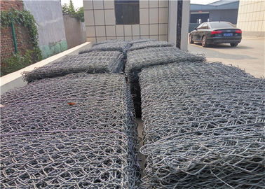 80mmx100mm Mesh Größe PVC beschichtet heiß getaucht galvanisierte Gabion Käfige für robuste Bau