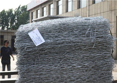 Landschaftsgestaltung Gabion-Korb, Galvanisierte Sechseckdrahtnetze Box für dekorative und strukturelle Verwendung