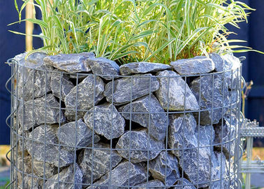 Geschweißte Masche Gabions-Pflanzer-Rost-Vielzweckbeweis wartungsfrei
