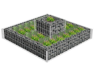 Freundliche geschweißte Masche Gabions, Antikorrosion Gabions-Pflanzer-Kasten Eco für Yard